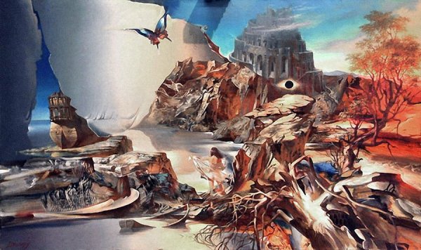 Художник сюрреалист Джим Уоррен