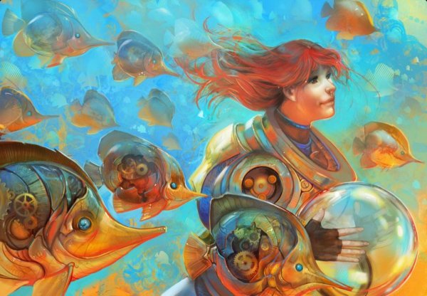 Искусство Джима Бернса - фантастика будущего.