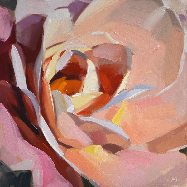 Живопись маслом крупными мазками