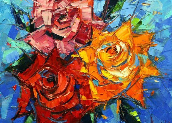 Картина Абстрактная роза