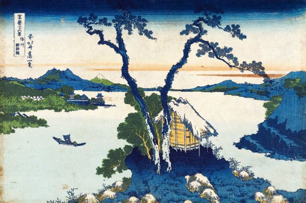 Кацусика Хокусай ветка