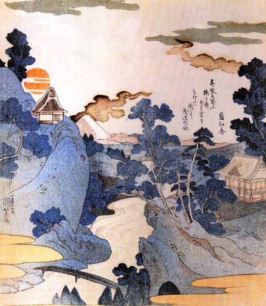 Утагава Хиросигэ кимоно