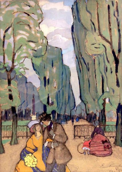 Елена Киселева художница серебряного века