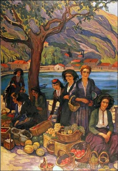 Художник Елена Андреевна Киселёва (1878 – 1974).