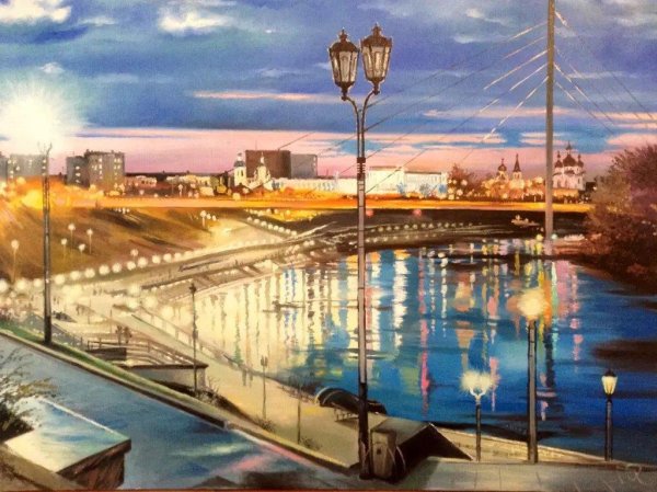 Тюмень в картинах художников