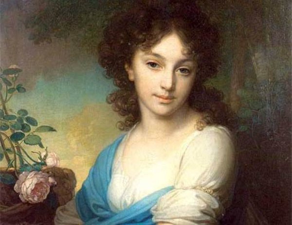 Владимир Боровиковский. «Портрет Александры Павловны», 1796