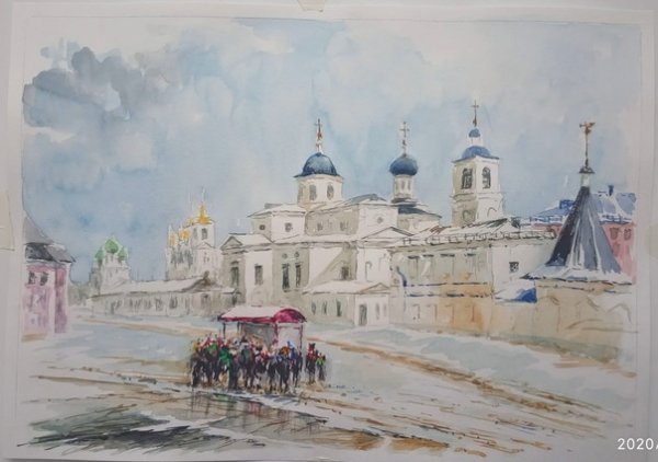 Владимир Шатруков - художник акварелист.