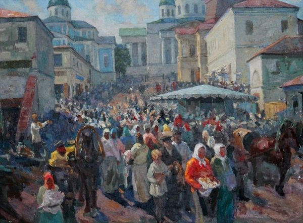 Сорокин с. а. картина Арзамасская крепость