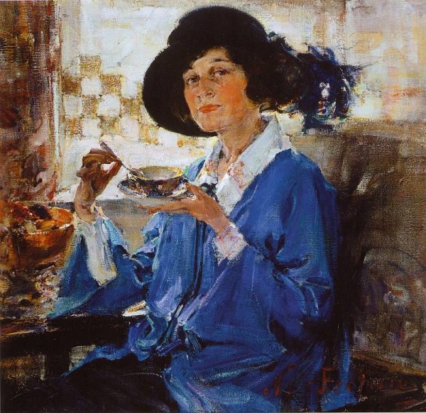 Портрет мадемуазель подбельской Фешин