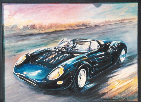 Картины с автомобилями