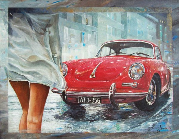 Живопись автомобили