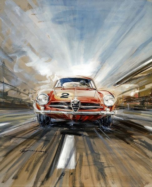 Картины с автомобилями