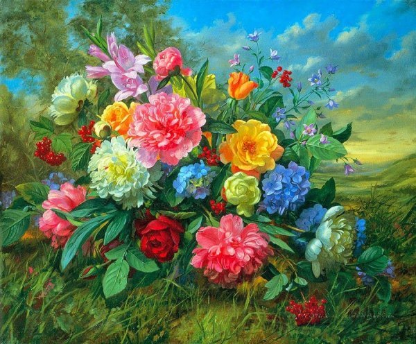 Пионы Альберта Вильямса