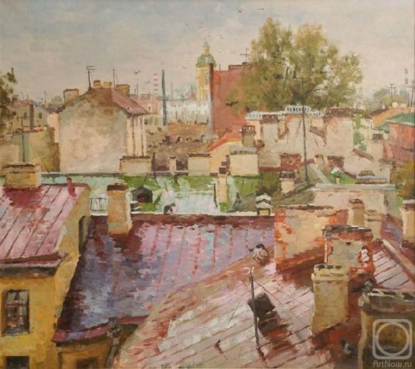 Васильевский остров живопись