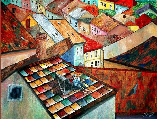 Живописные крыши