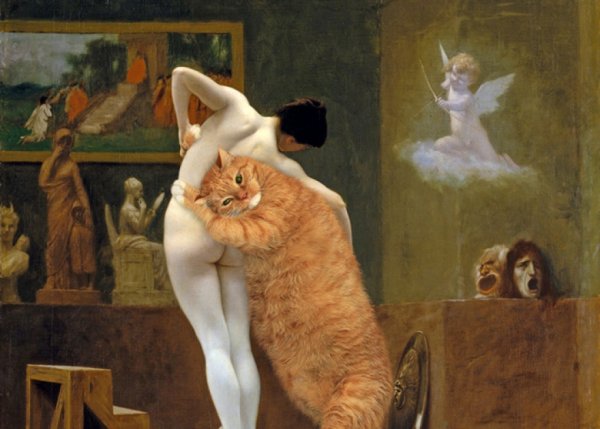 Жан-Леон Жером, «Пигмалион и Галатея», 1890 г.