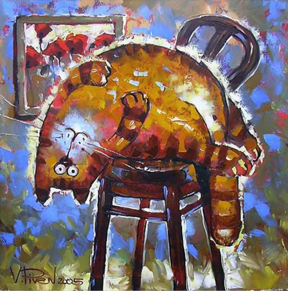 Живопись Мариус Ван Доккум