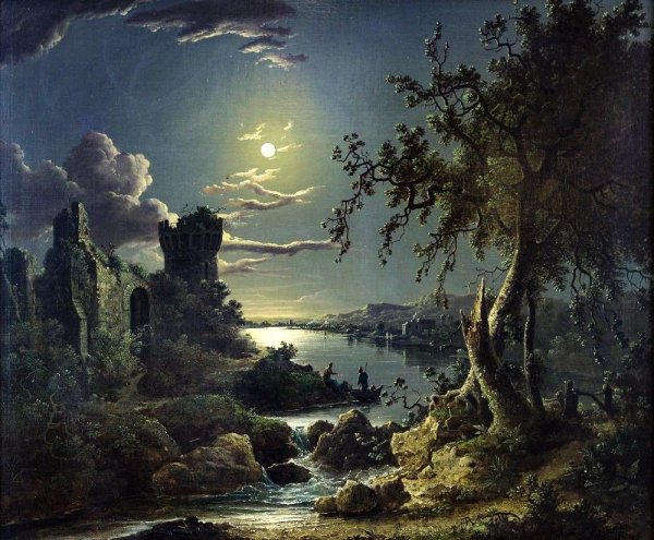 Иван Константинович Айвазовский(1817-1900)Лунная ночь