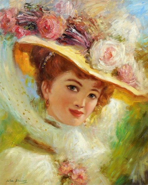 Кадников Алексей Васильевич (1873-1941) «девушка в платке» 1925