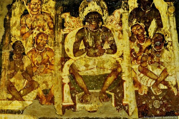 Фрески Аджанты Индия