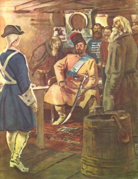 Капитанская дочка художник Герасимов