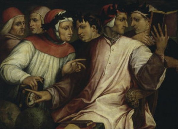 Данте Петрарка Боккаччо