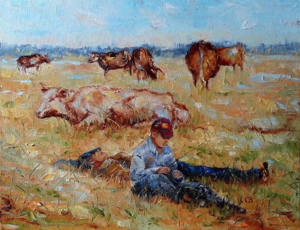 Аркадий пластов Витя подпасок