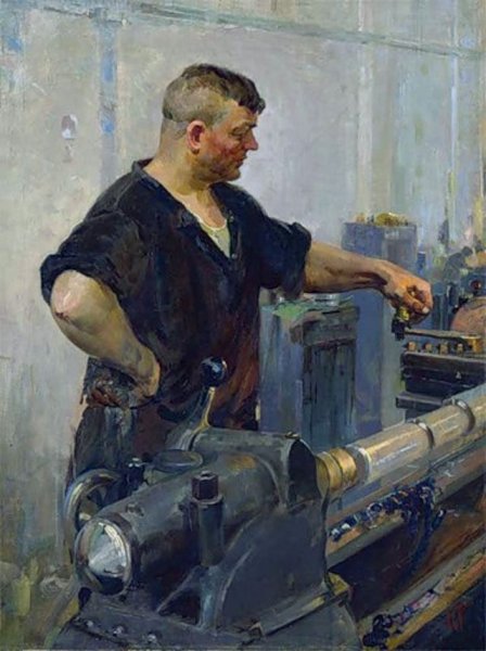 Тартаковский и.и. " у станка" 1956