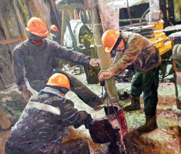 Самохвалов Александр Николаевич «девушка с ядром»