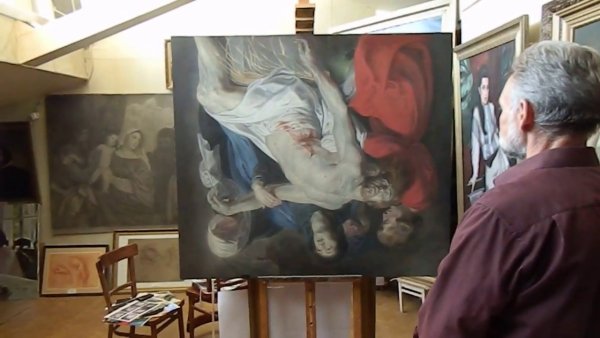 Технология оптических Просветов в живописи