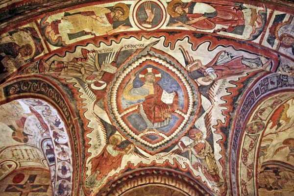 Фреска апсиды церкви Сан Клементе