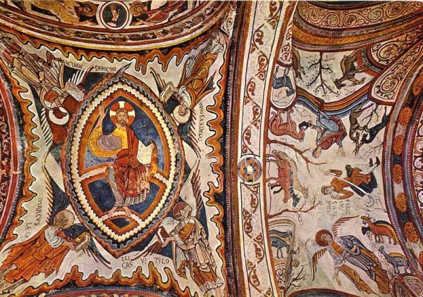 Фреска в церкви Сан Клементе