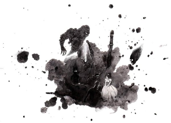 Рисунок пятном