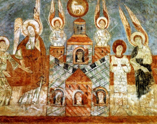 Средневековая живопись романский стиль