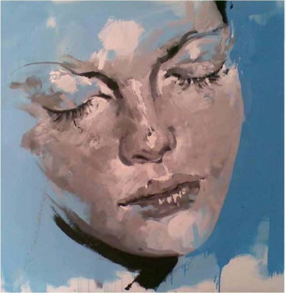 Портрет пятнами