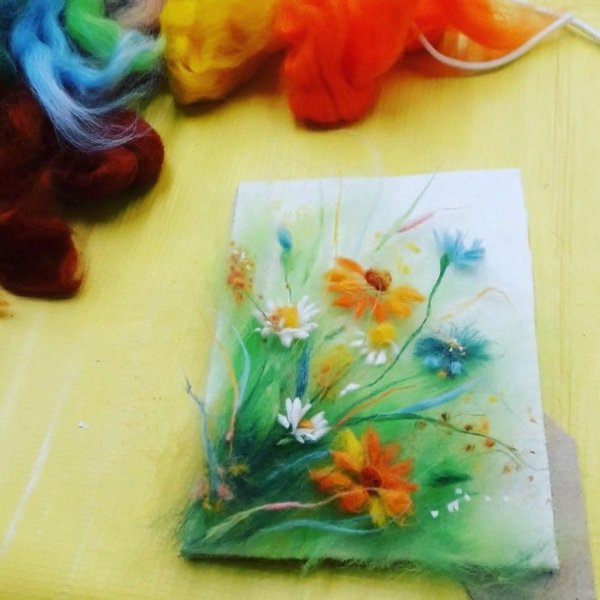 Буянкина Екатерина шерстяная акварель