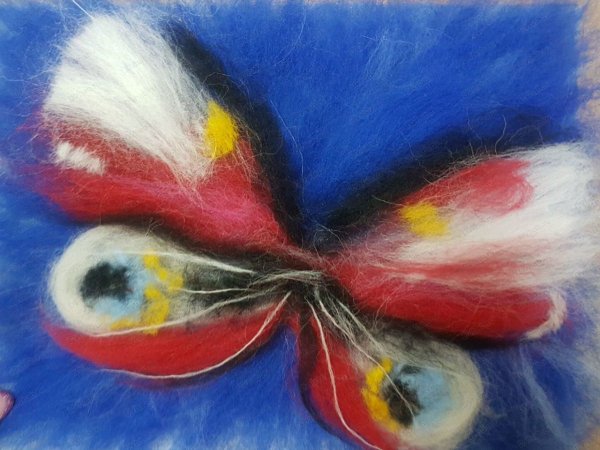 Шерстяная акварель для детей