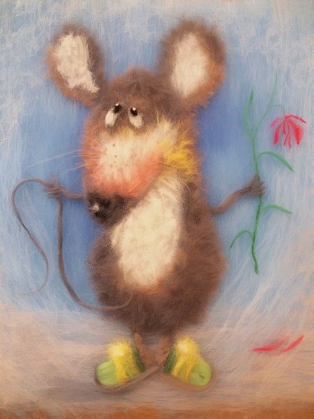 Шерстяные картины Ирины Литвак