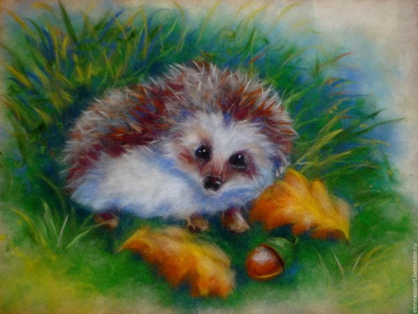 Картина еж