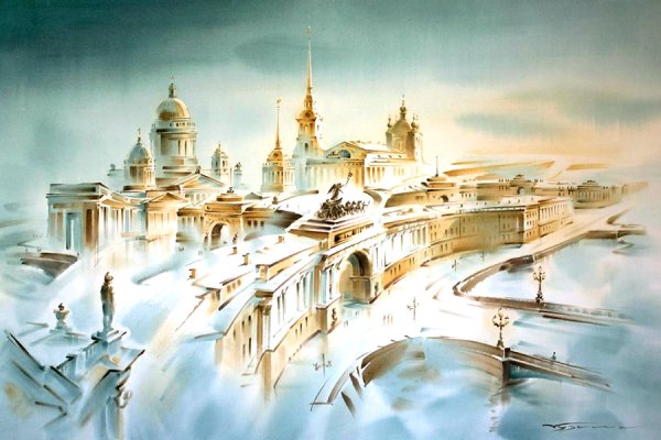 Константин Кузема акварель