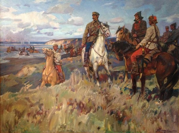 Гражданская война. Щорс. Живопись