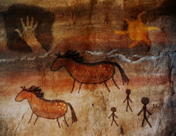Первобытное искусство Наскальная живопись
