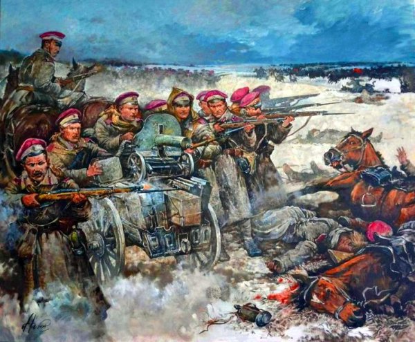 Андрей Ромасюков - белогвардейцы