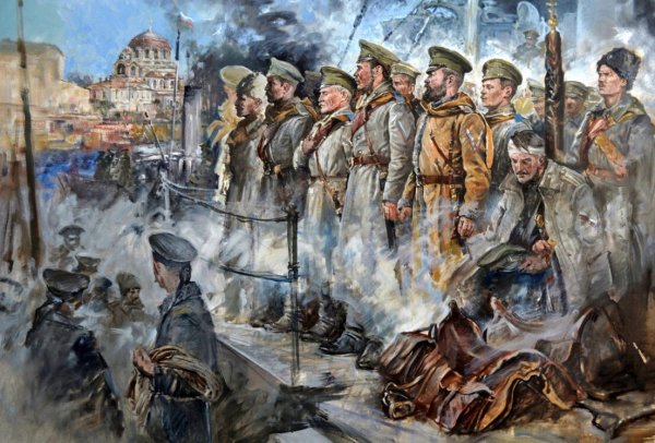 Андрей Ромасюков - белогвардейцы