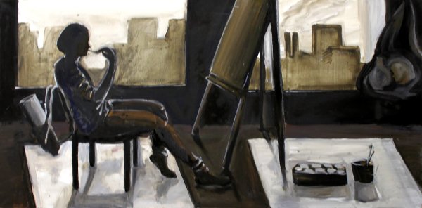 Станковая композиция Академия художеств