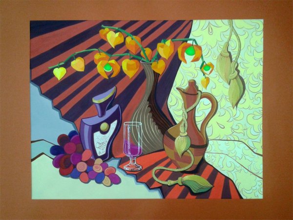 Екатерина Соаха декоративный натюрморт