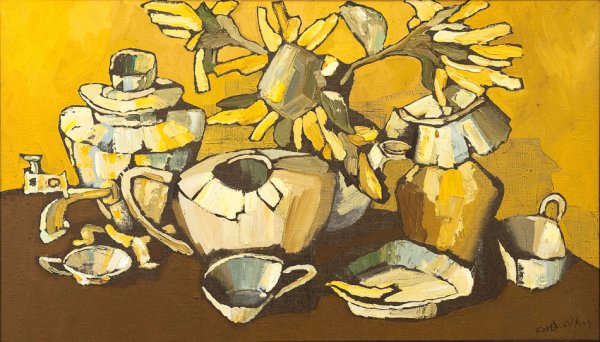 Декоративная композиция в ДХШ