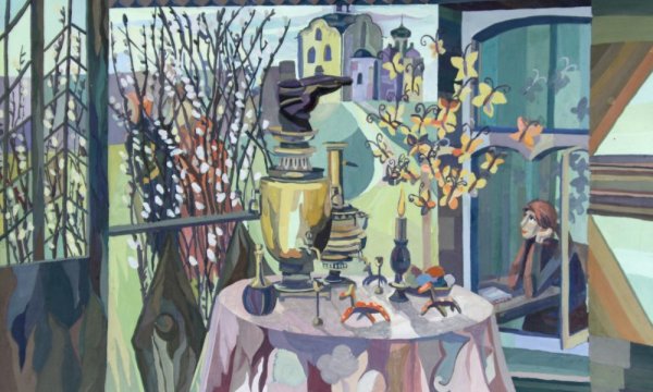 Декоративная станковая композиция