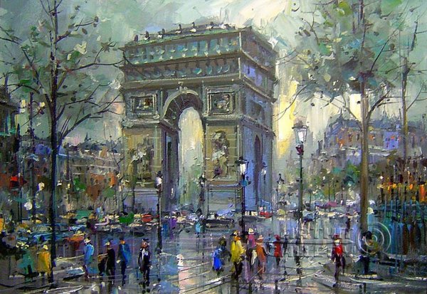 Французский художник Антуан Бланшар