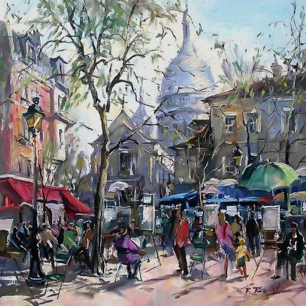 Художник Антуан Бланшар картины